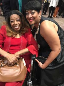 Keeshea Pratt and Denise Lasalle at the Blues Music Awards 2017